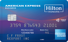 Hilton Honors American Express Business Card Logo